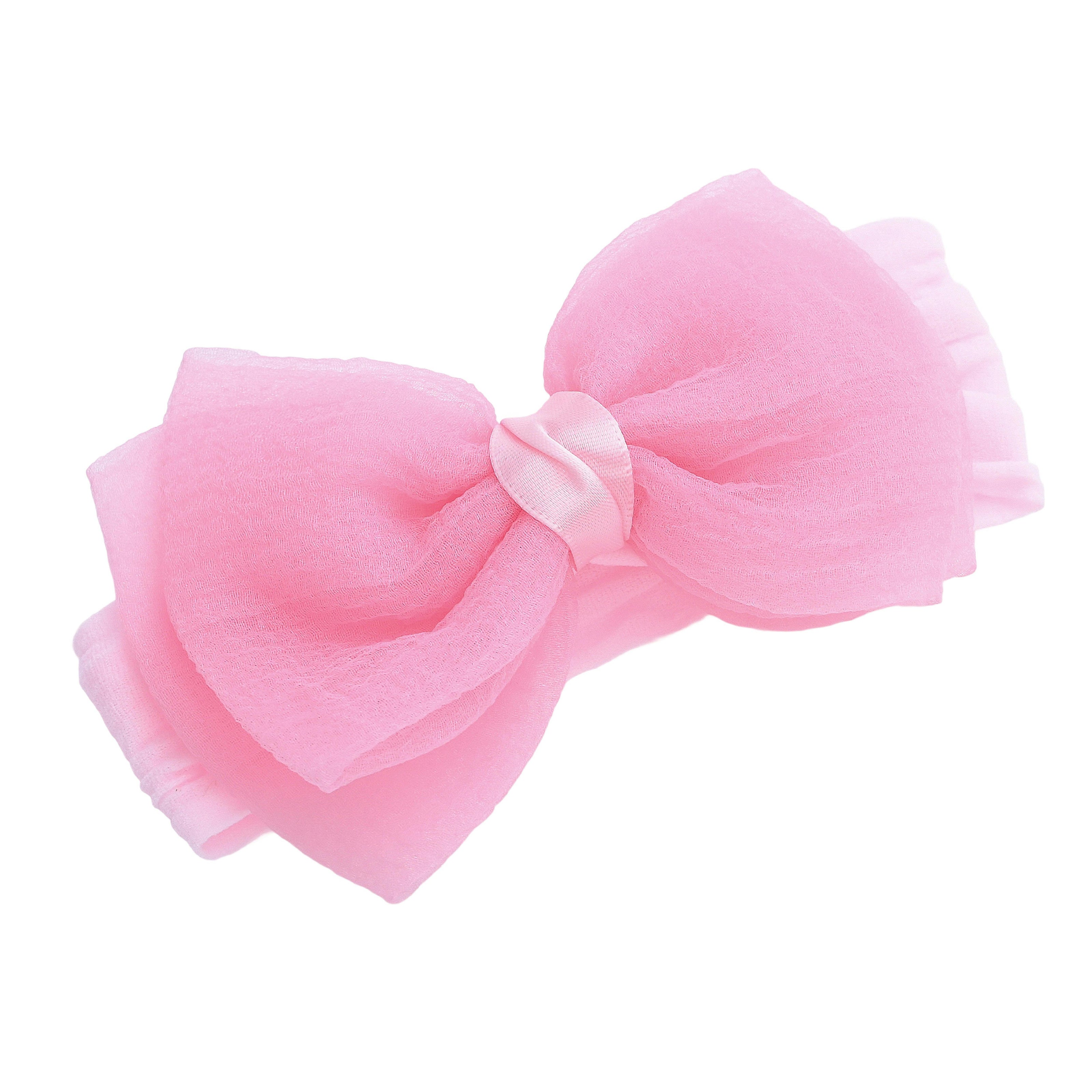Sheer Knot Bow Headband