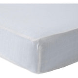 Cotton Muslin Crib Sheet - White