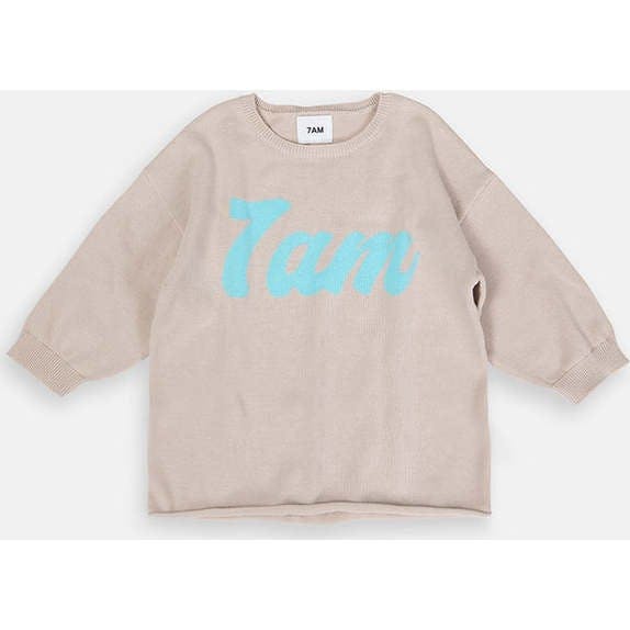 Baby My Boxy Cotton Crew Neck Long Sleeve Top