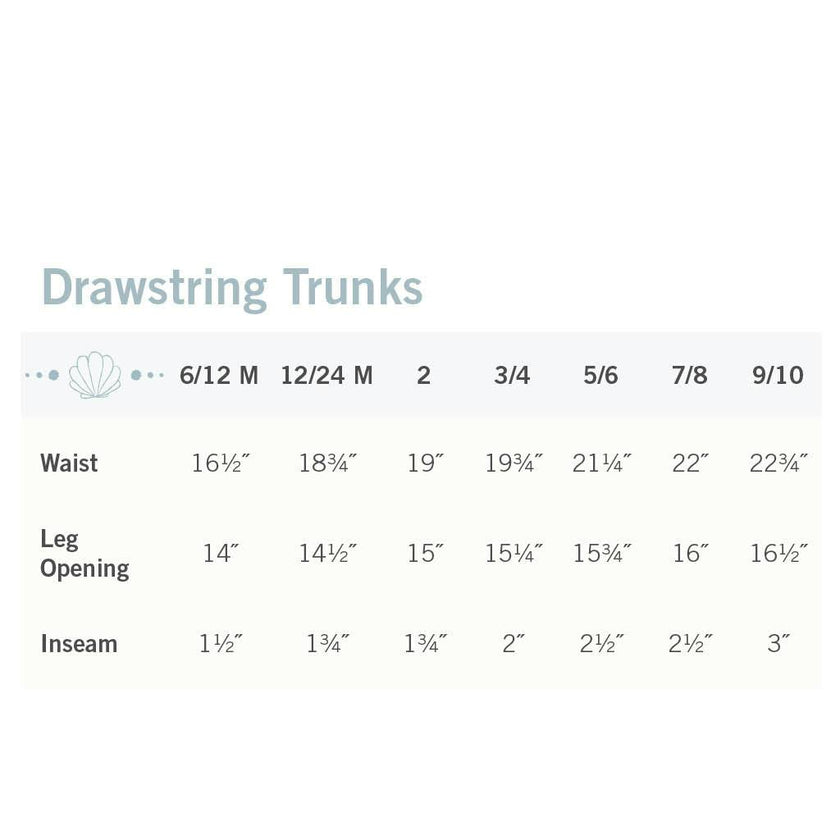 Drawstring Trunks