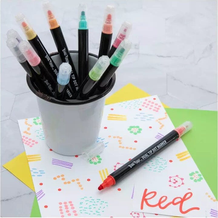 Brea Reese: Dual-Tip Dot Markers - Metallic 12ct
