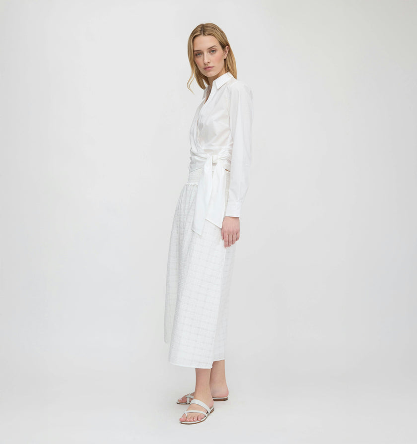 The Amaris Top - White