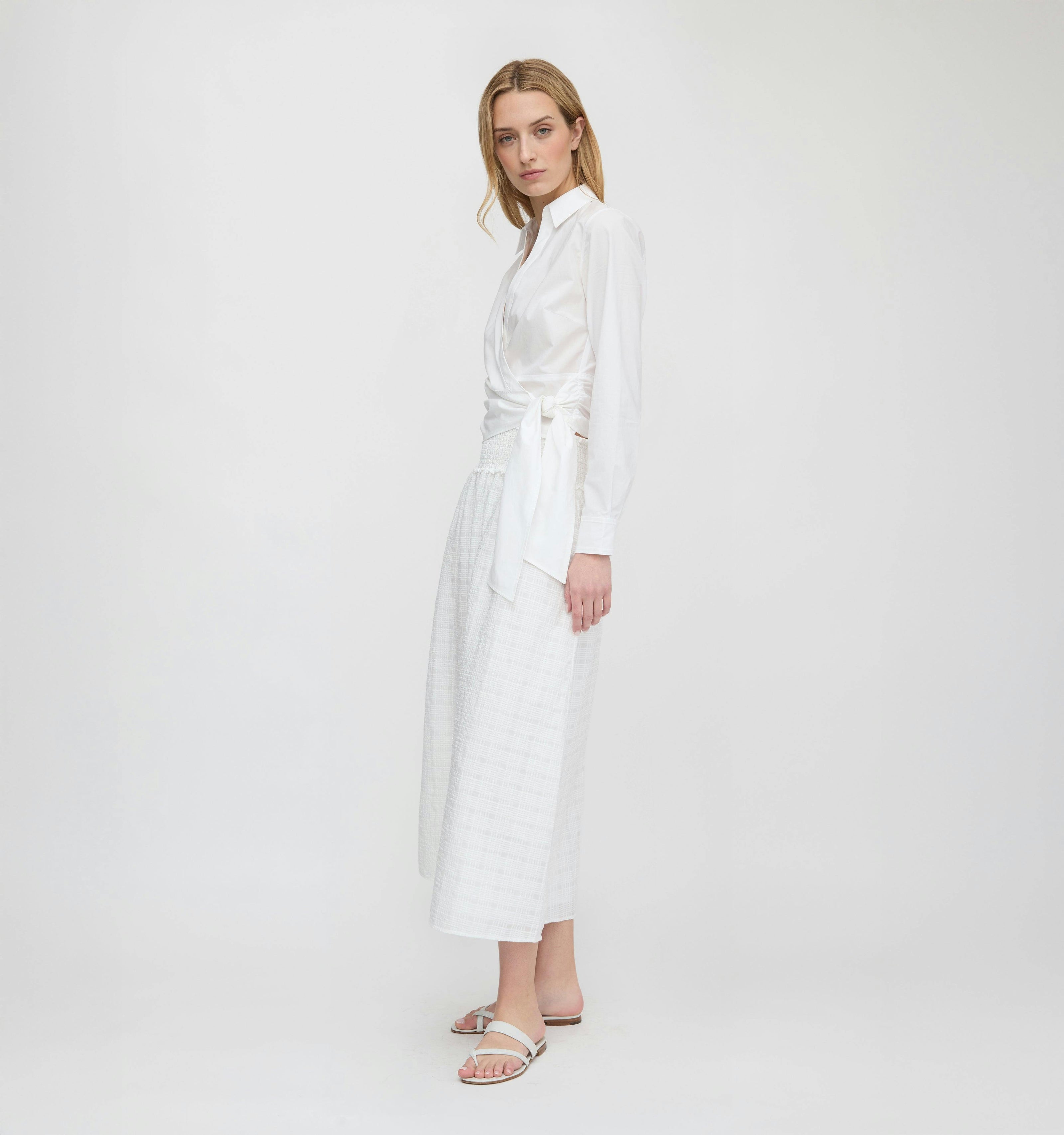 The Amaris Top - White