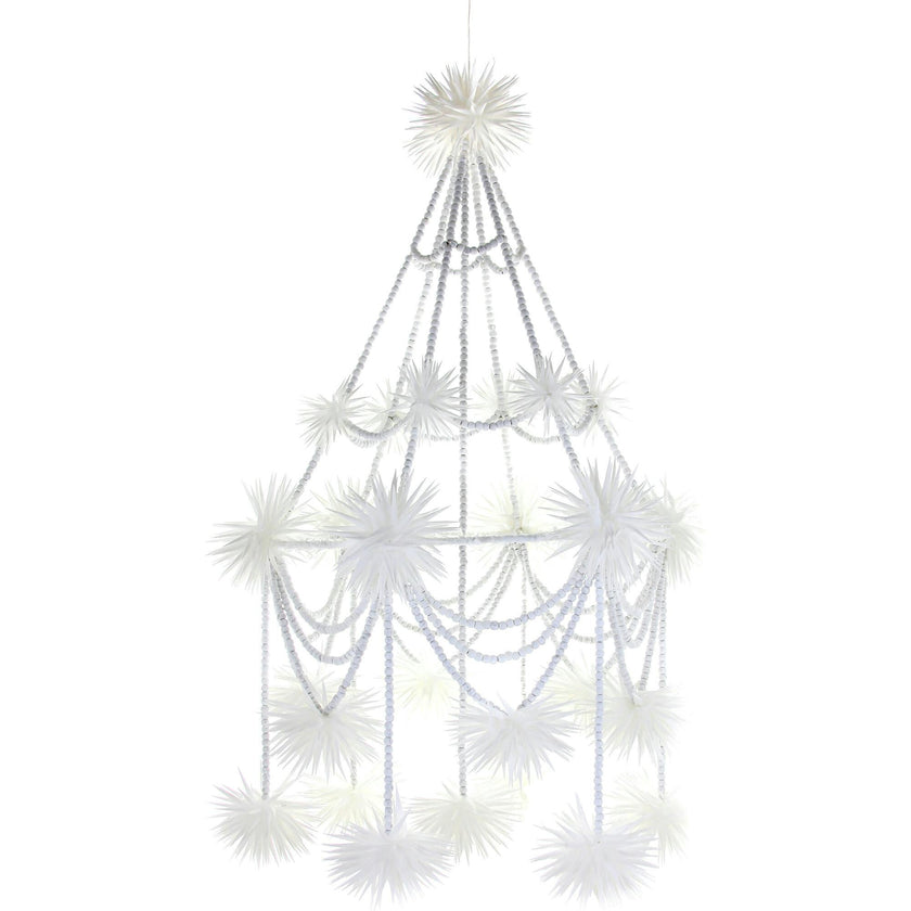 Beaded Pajaki Chandelier