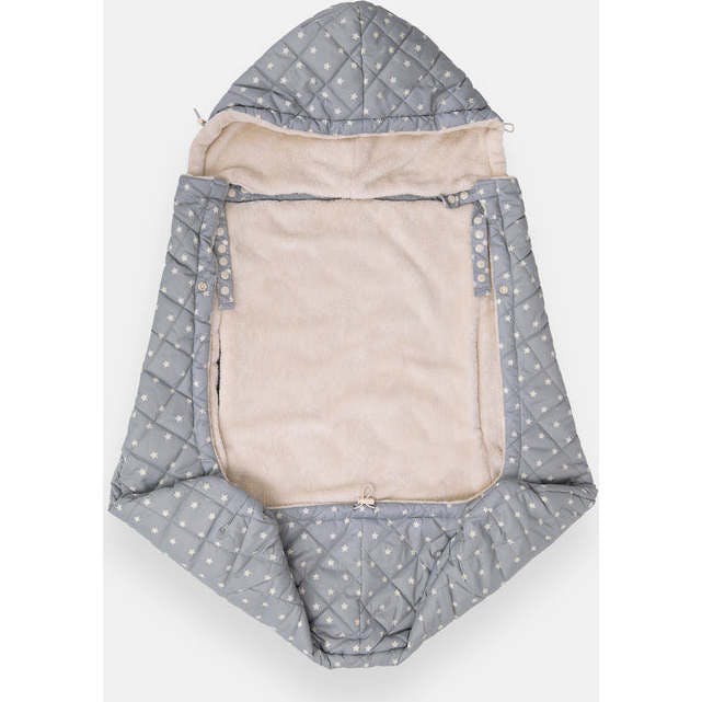 Star Print 3-In-1 K-Poncho