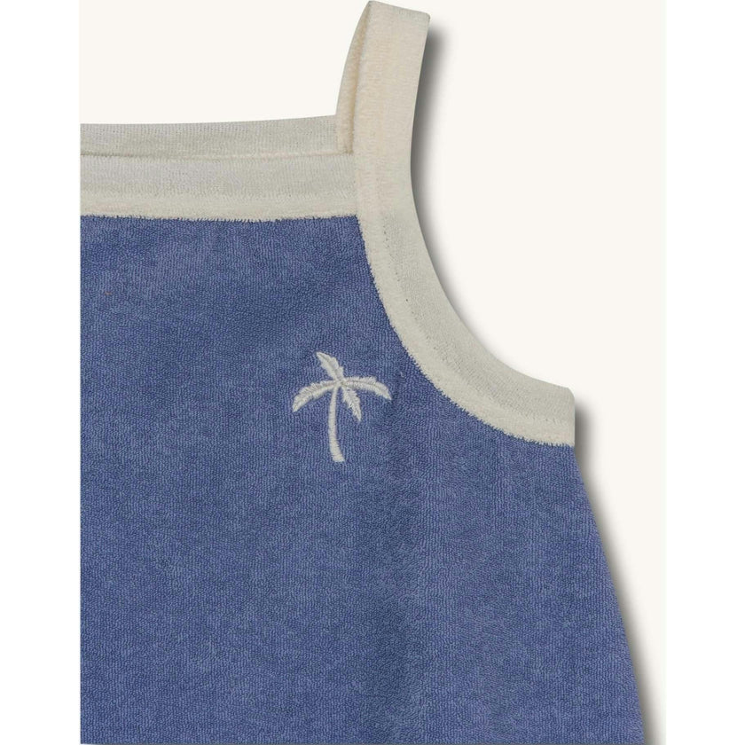 children's terry romper - berry breeze