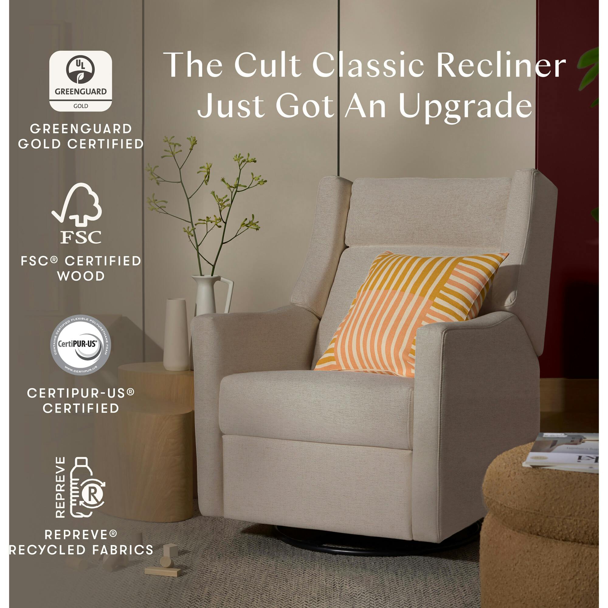 Kiwi Plus Power Recliner and Swivel Glider