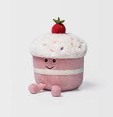 McHugs Strawberry Cake Weighted Plush 18cm