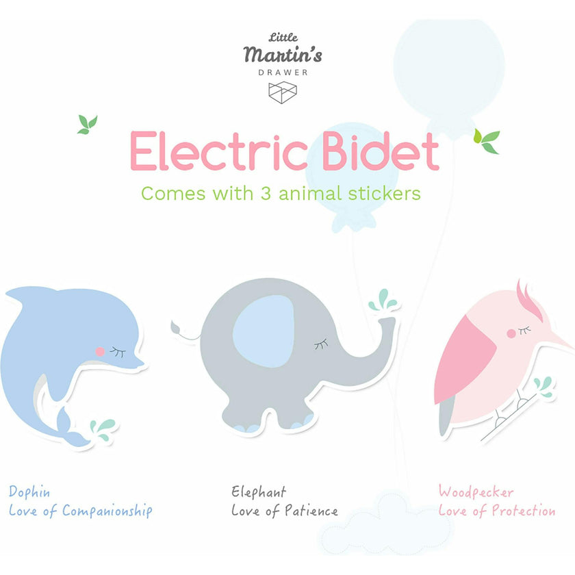 Portable Electric Travel Bidet: Pink
