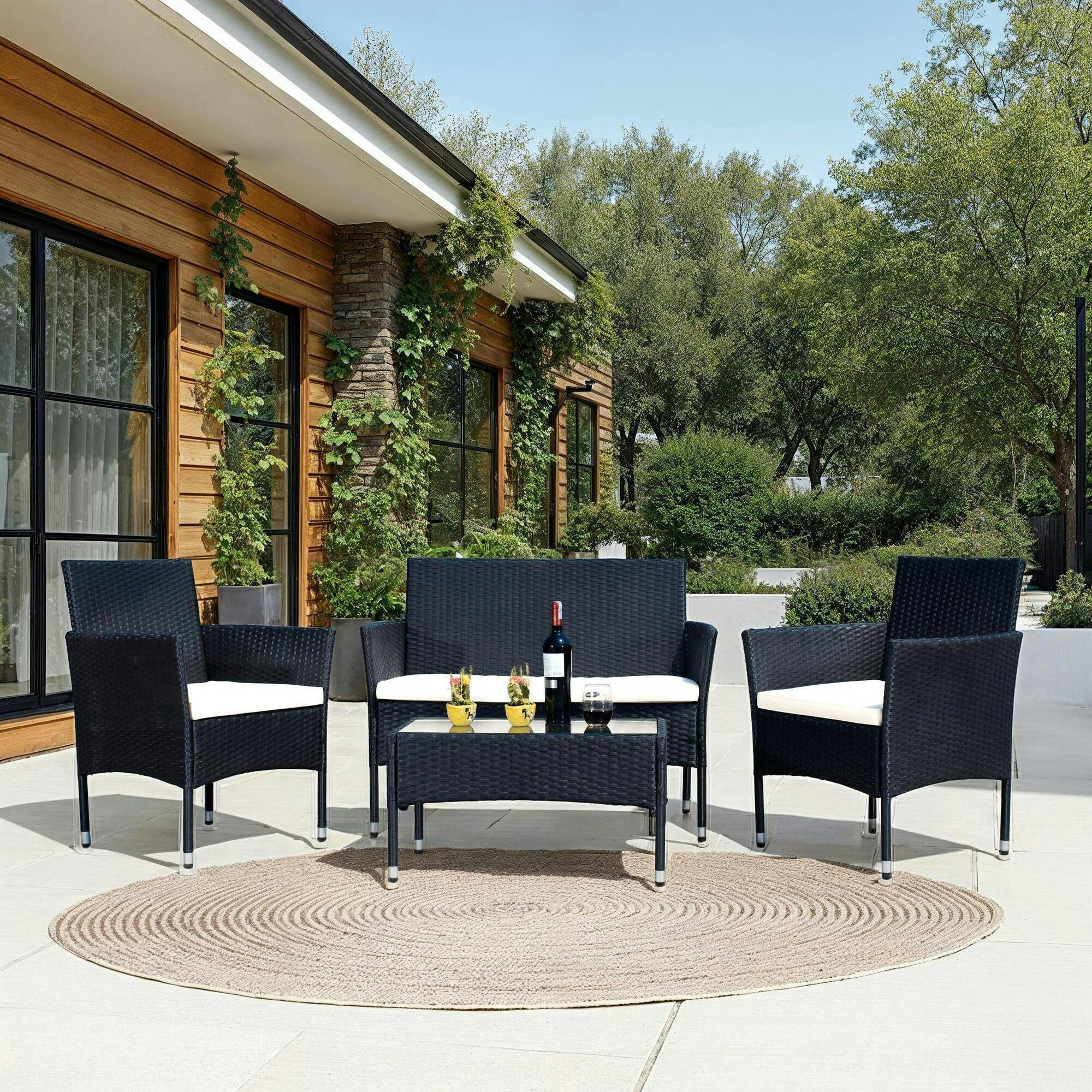 Abdul 4-Piece Living Set