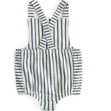 Criss-Cross Overall One-Piece, Navy