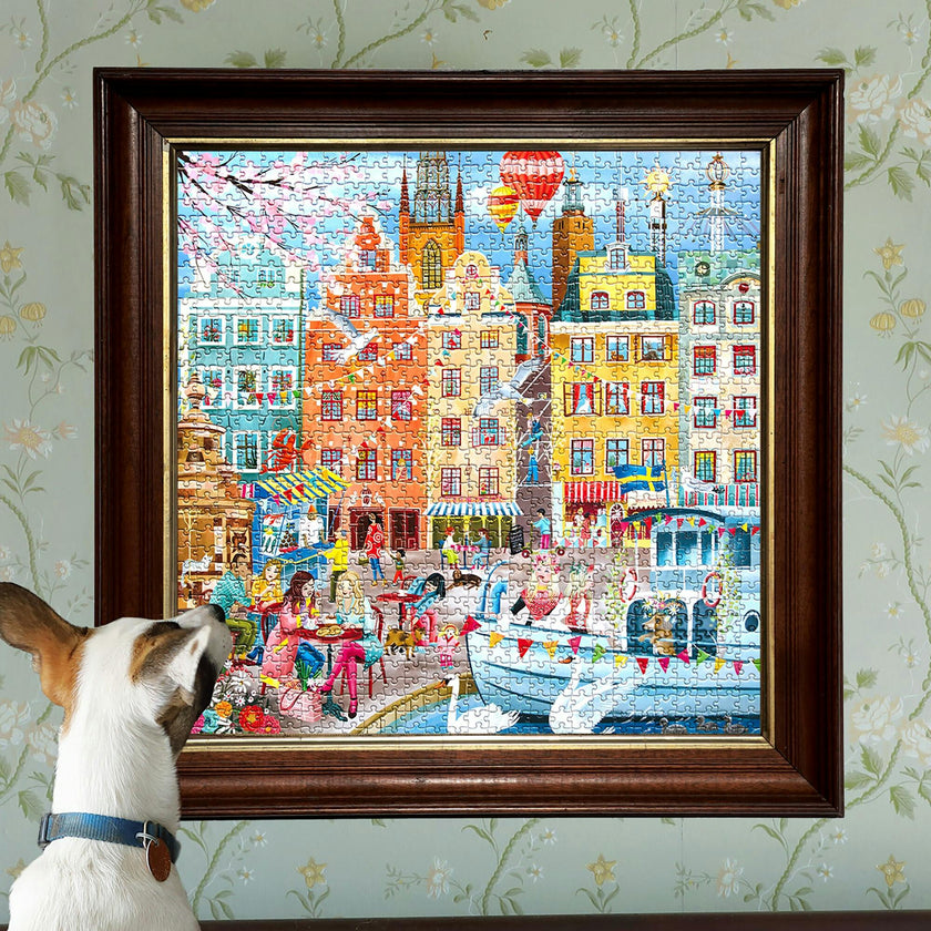 Piece&Love: Stockholm - 1000 pc Puzzle