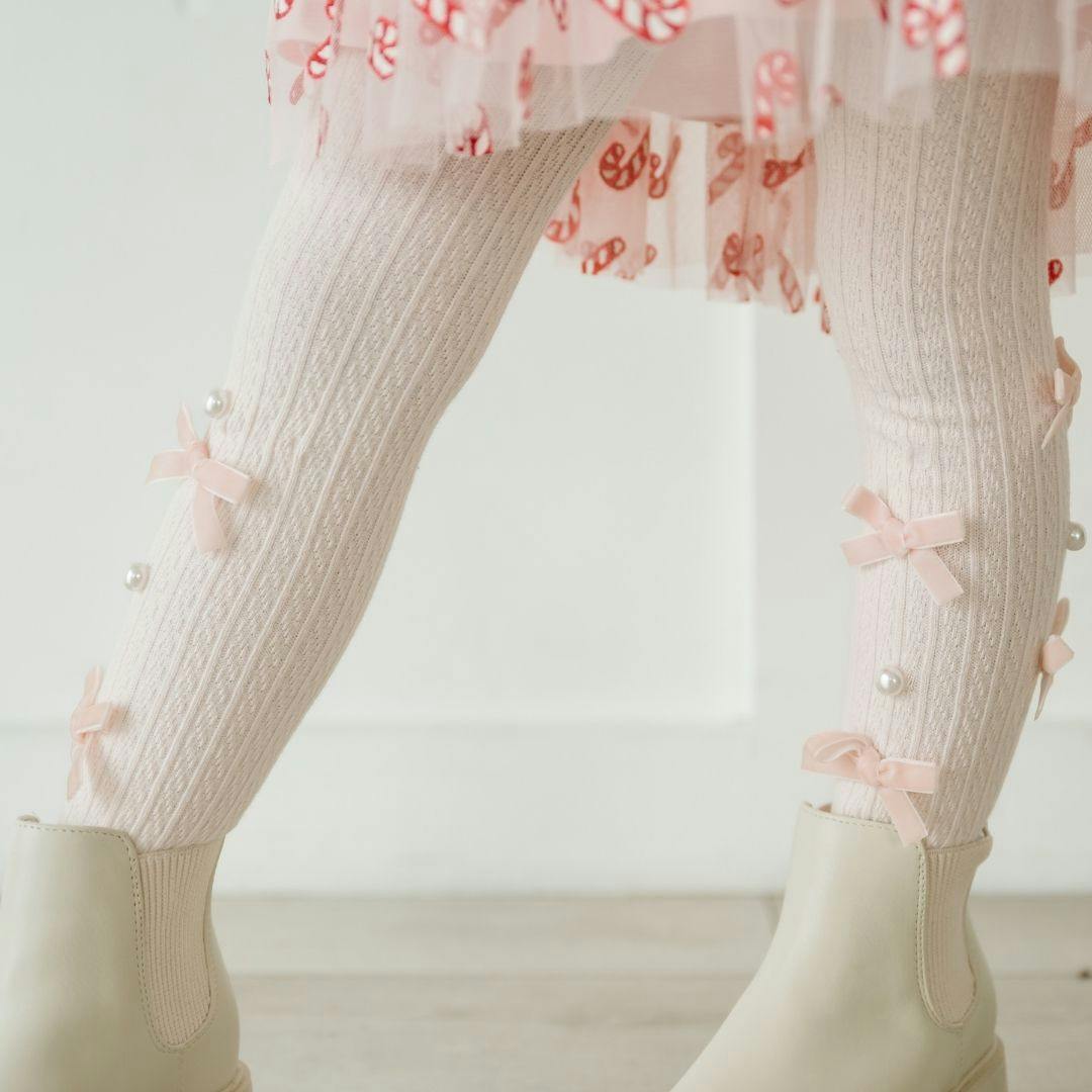 Bedazzled Coquette Tights