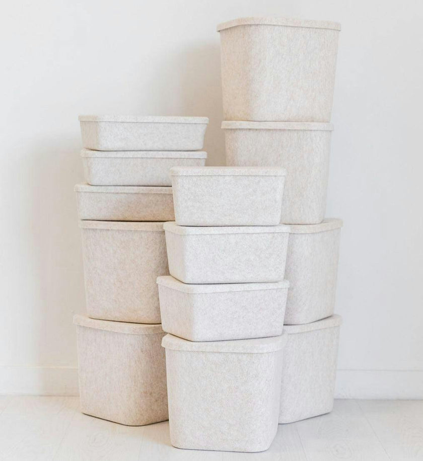 The Sculpted Bin - Original with Lid