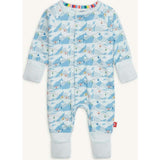 Magnetic Convertible Coverall BLUE APRES CHIC