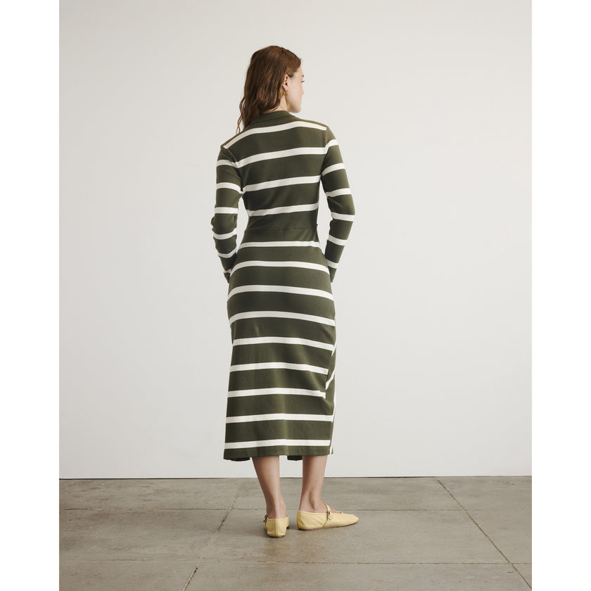 Ellicot Dress, Stripes