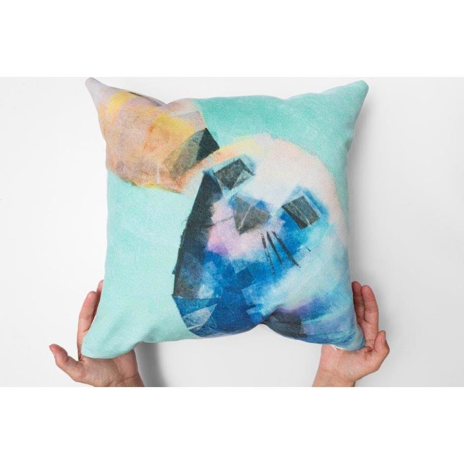 Velveteen Mommy & Baby Pillow 18x18