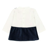 Navy Penguin Pinafore Dress