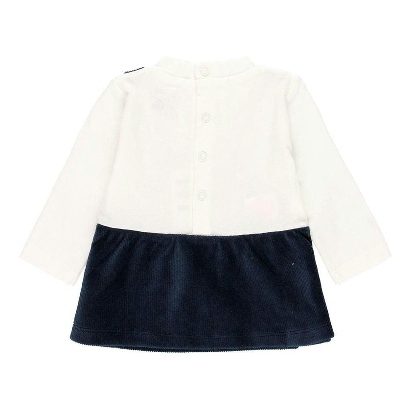 Navy Penguin Pinafore Dress