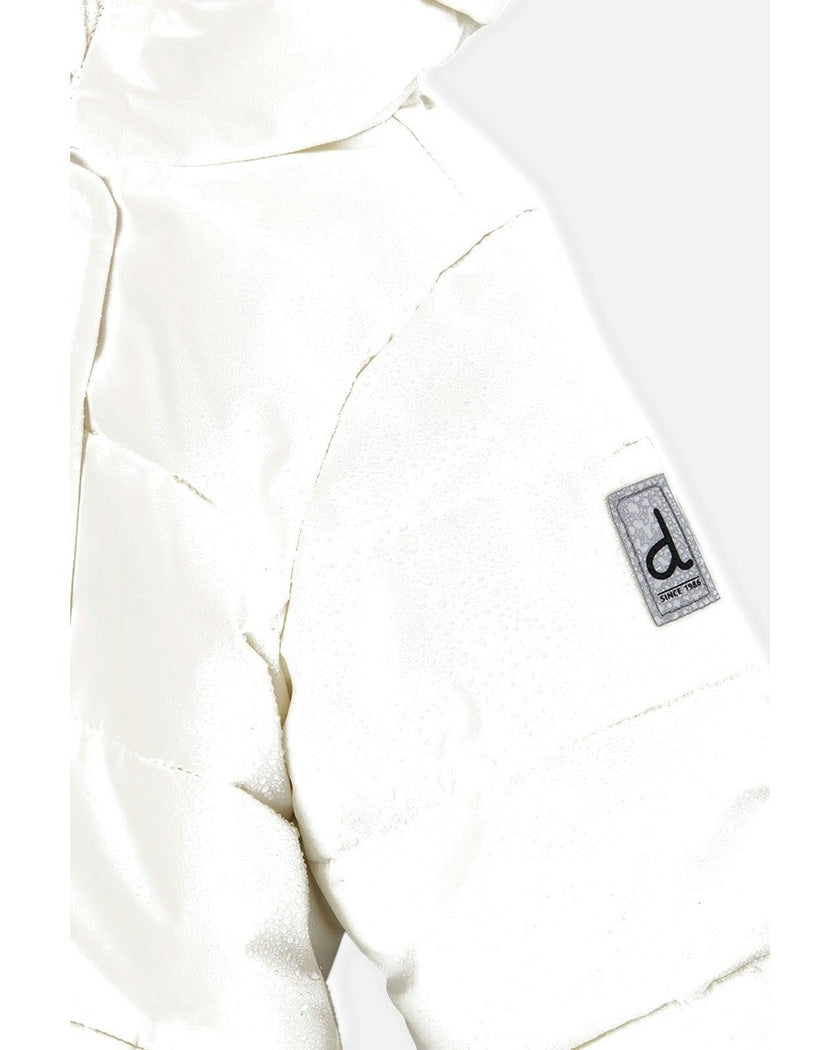Baby Cloud One Piece Snowsuit Adapted For Car Seats Off White