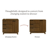 Babyletto Hudson 3-Drawer Changer Dresser with Removable Changing Tray