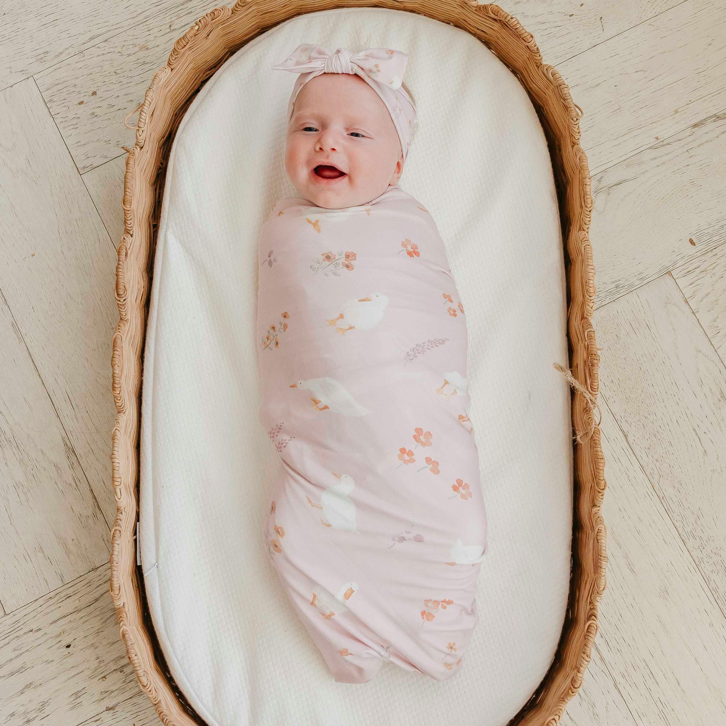 Knit Swaddle Blanket - Gigi
