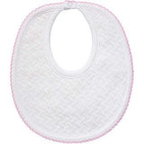 Basket Weave Baby Bib