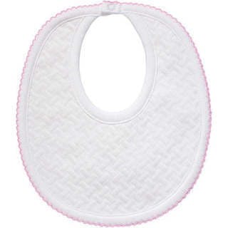 Basket Weave Baby Bib