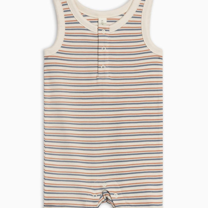 Nile Romper - Voyage Stripe / Sea + Ridge