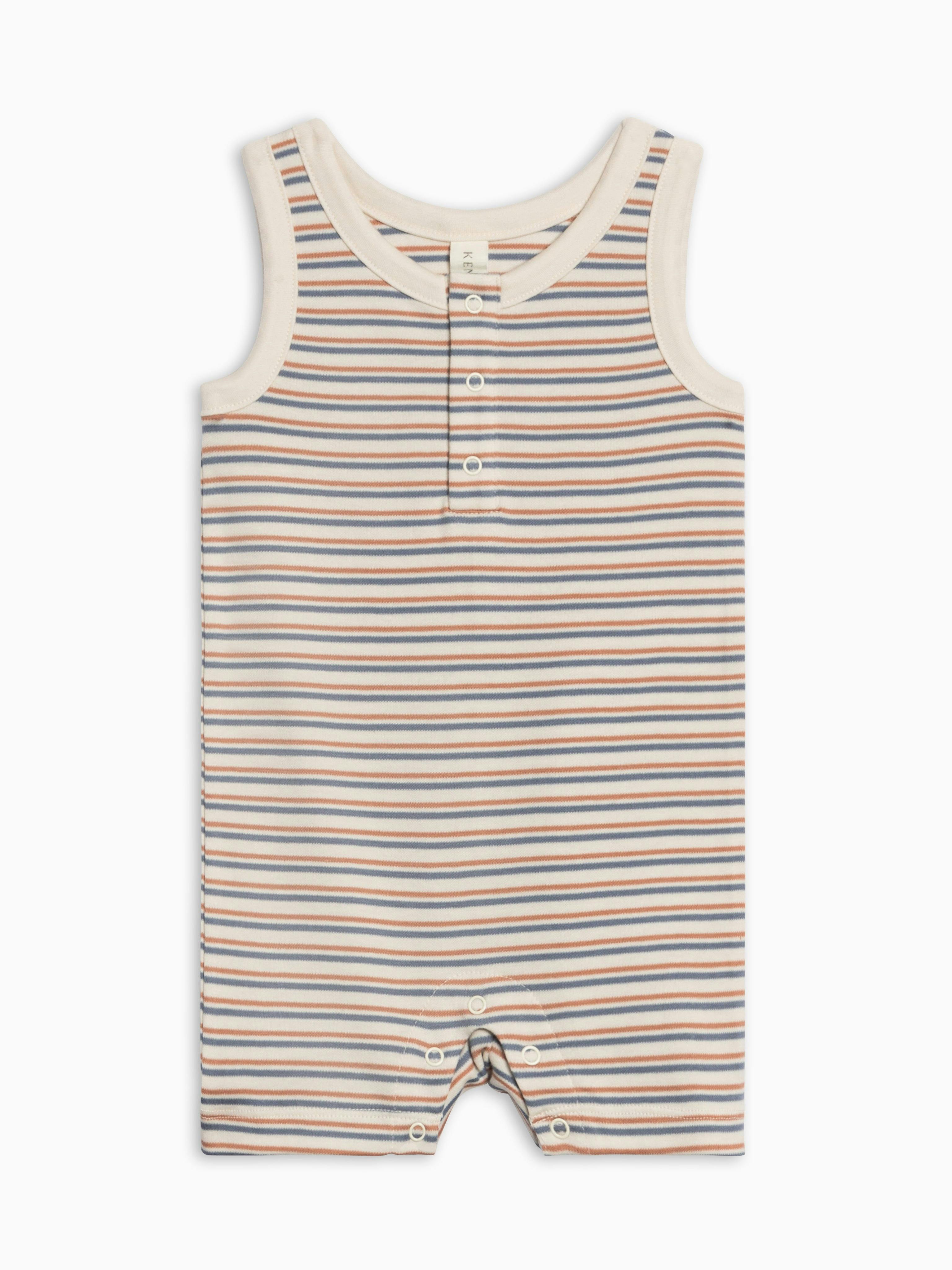 Nile Romper - Voyage Stripe / Sea + Ridge