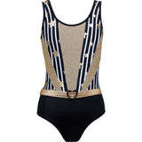 Luna Sleeveless One-Piece Swimsuit