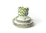 Olive Arabesque Dinnerware 12 Piece Set