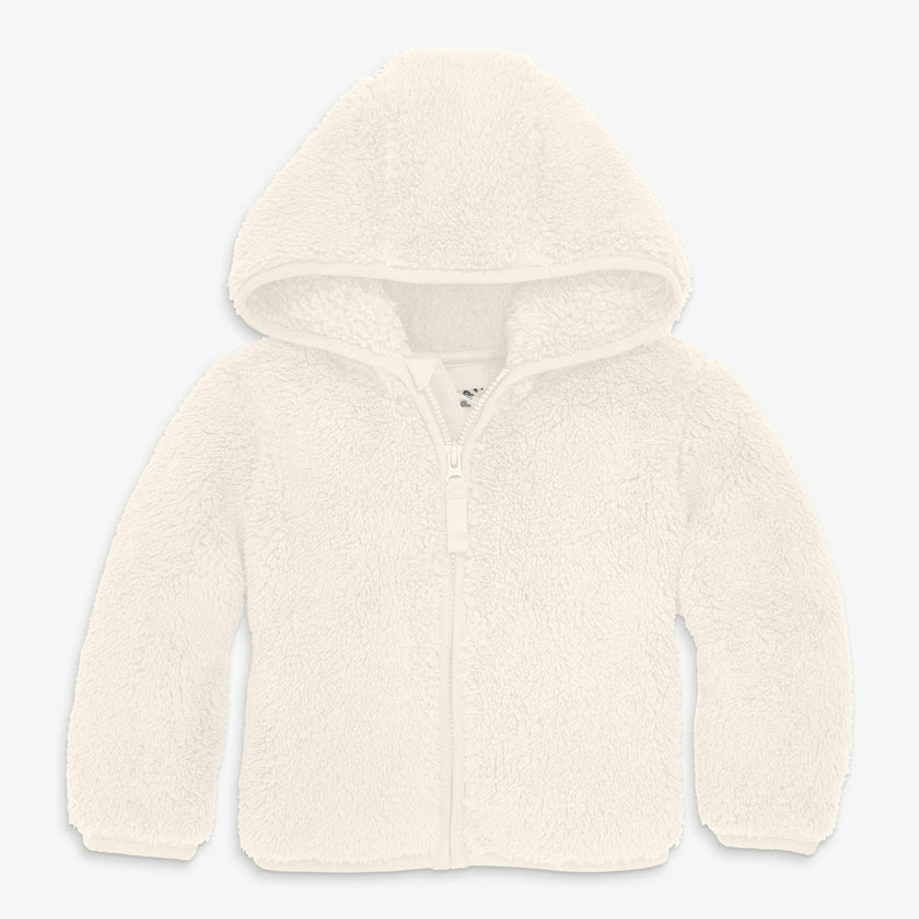 Baby teddy fleece jacket