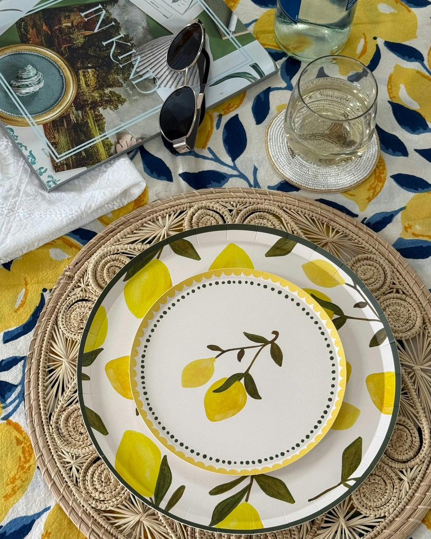 Sorrento Dinner Plate Set - Limon