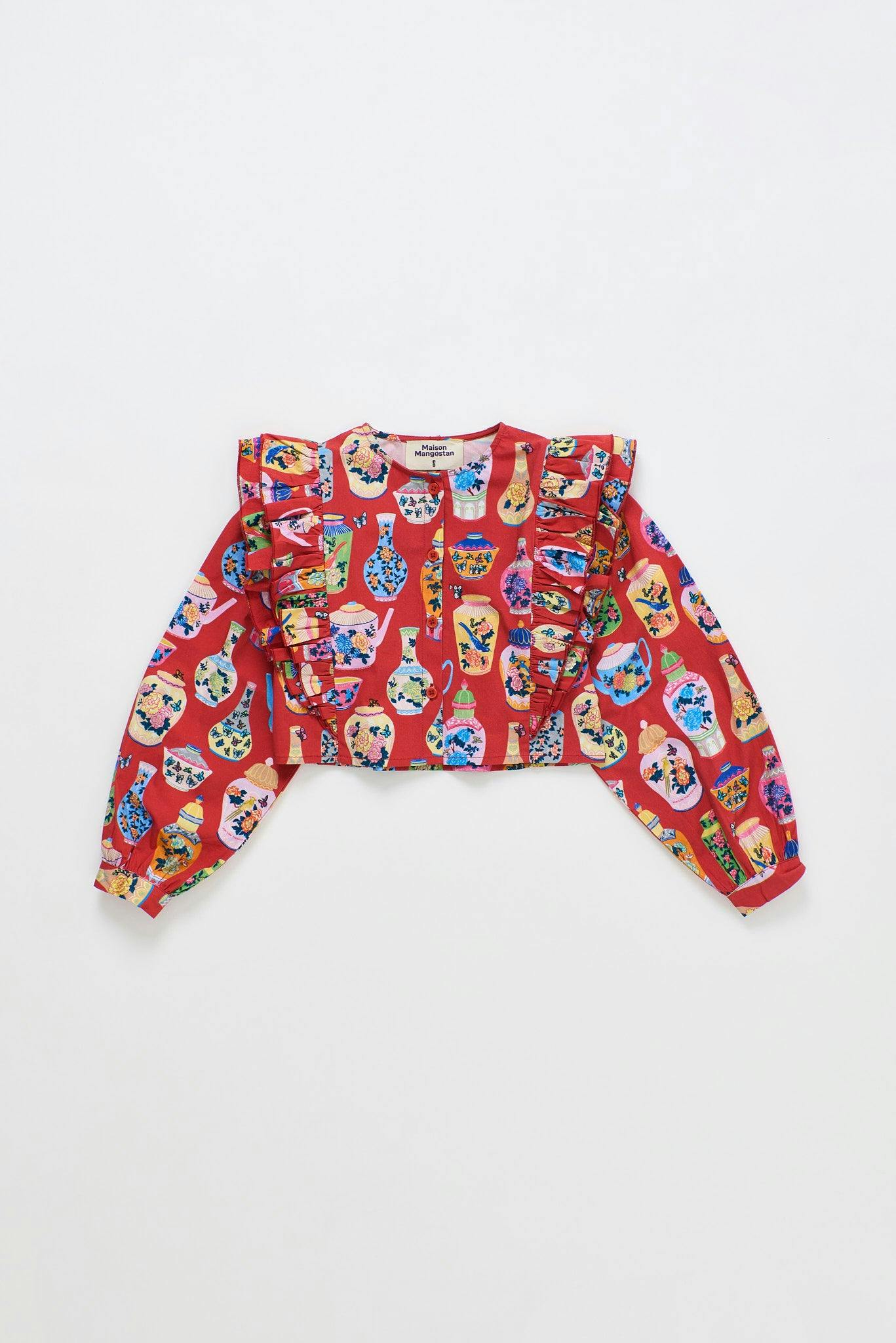 PORCELAIN SHIRT RED
