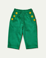 Royal Green Cord Pants