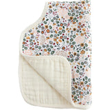 Cotton Muslin Burp Cloth - Pressed Petals