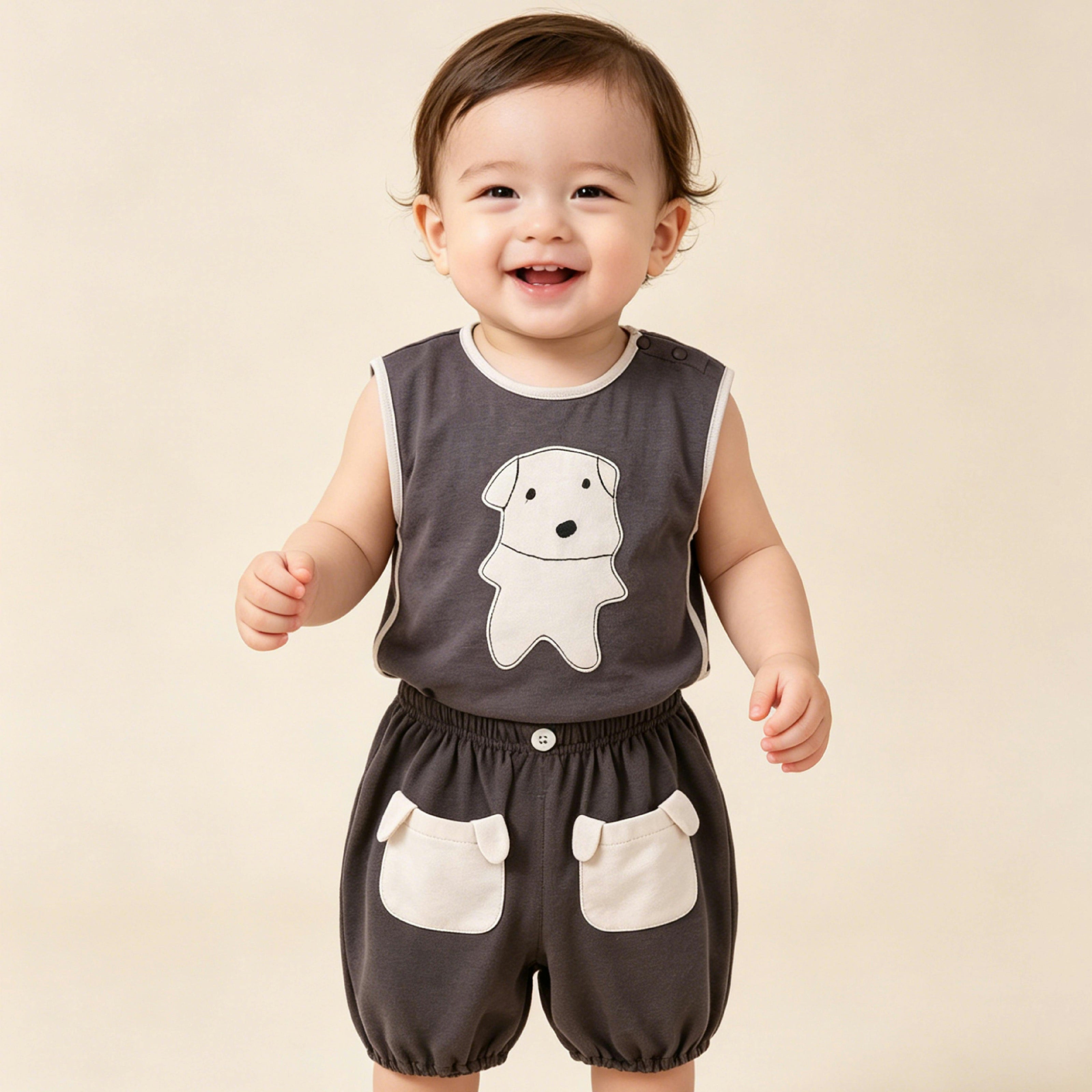 Gray Pup Play Set