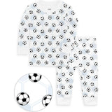 The Organic Long Sleeve Pajama Set [Soccer]