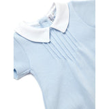 Special Knit Pointed Collar Bubble