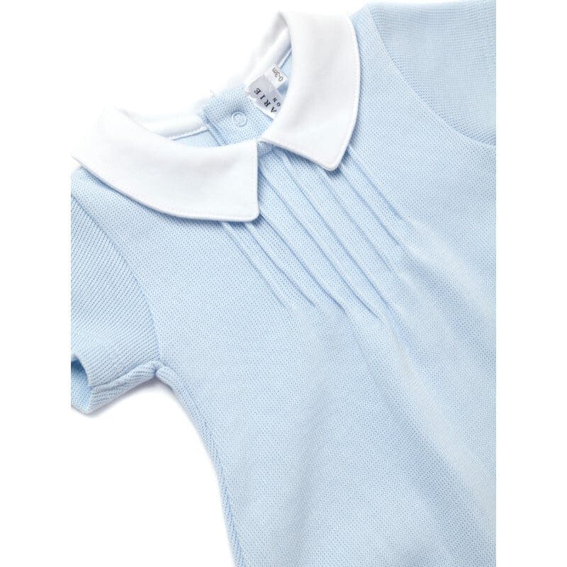 Special Knit Pointed Collar Bubble