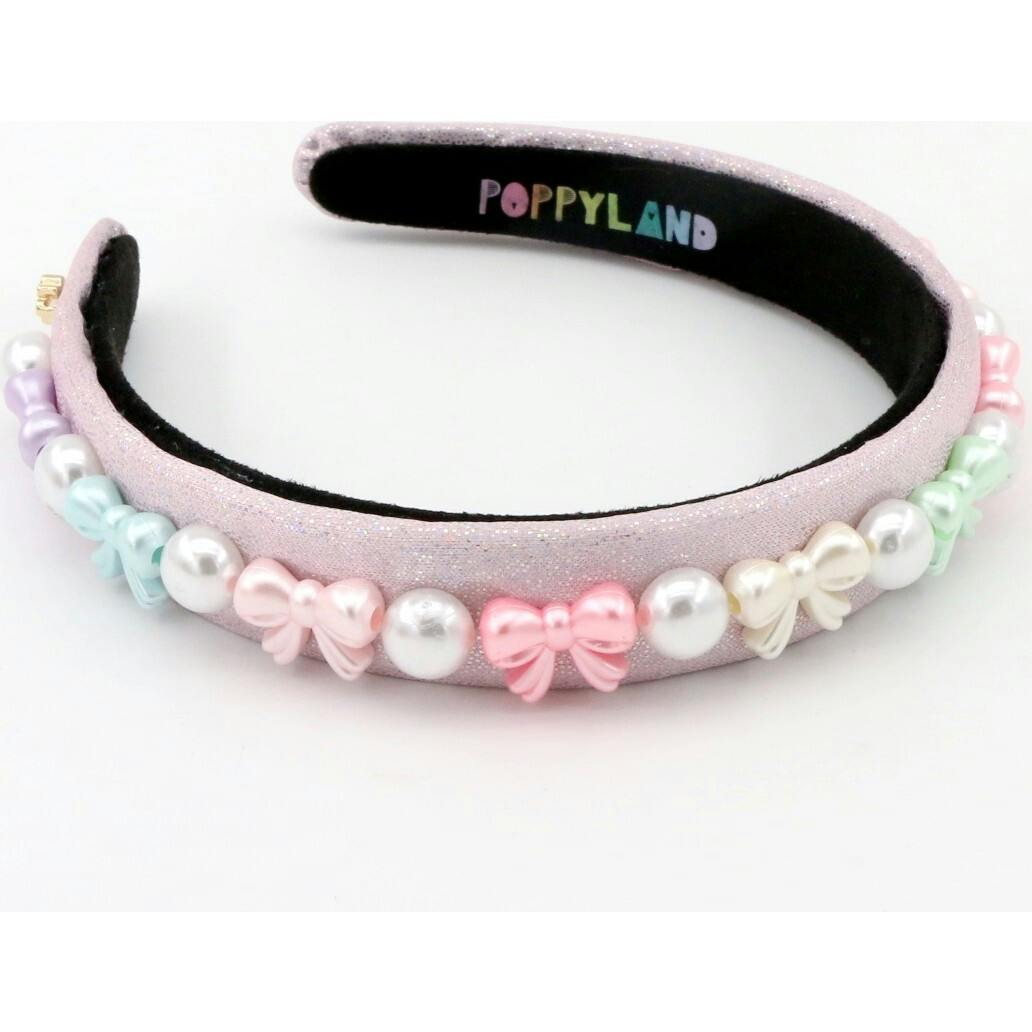 Pastel Bows & Pearls Headband