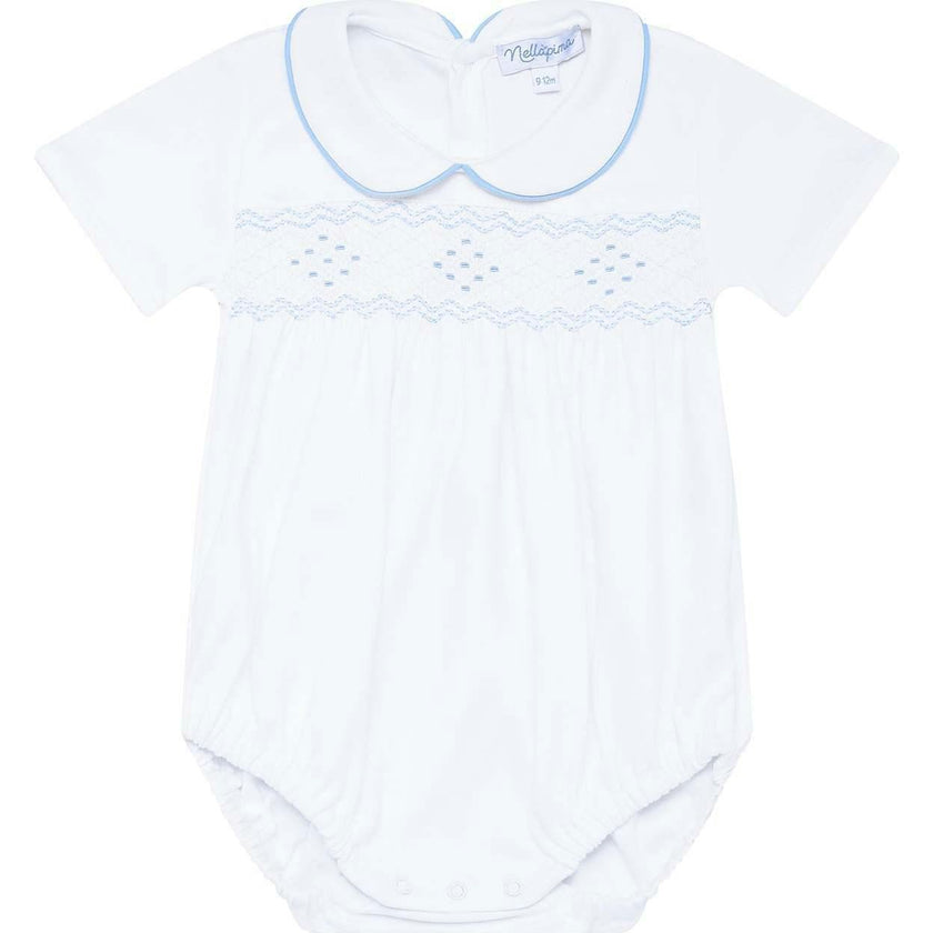 Nella Smocked Boy Bubble