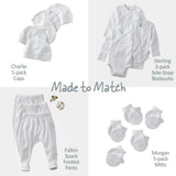STERLING 3-Pack Side Snap Bodysuit