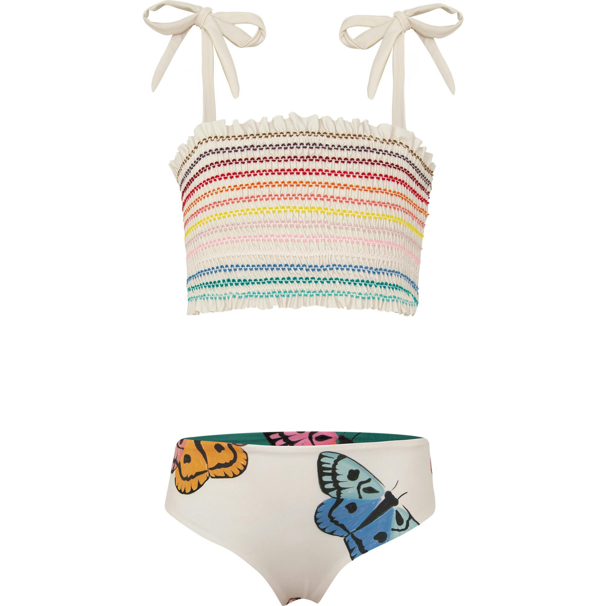 POLILLA ARCOIRIS CRUDO - WAFFLE BIKINI