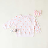 Pink Heart Balloon Legging Set