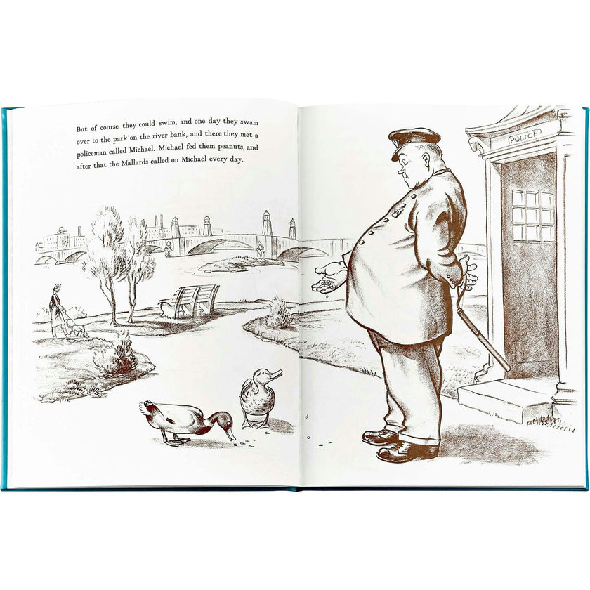 Make Way For Ducklings Leather Bound Classic Children's Book