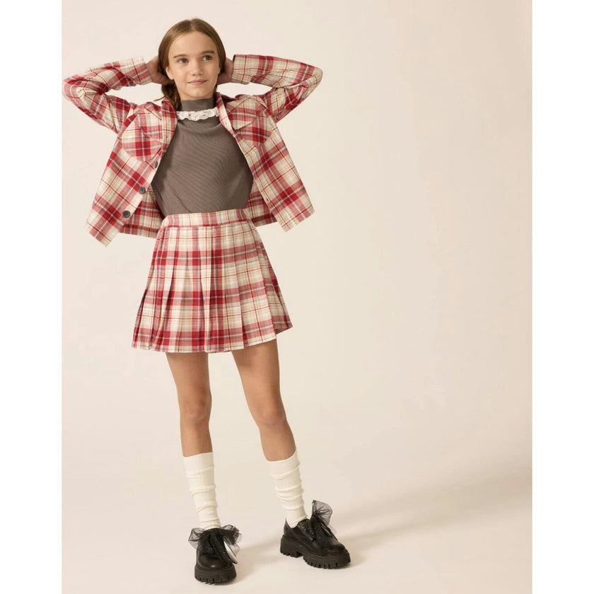 Flannel Shirt in Jazzberry Plaid