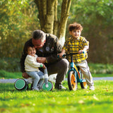 First Ride Balance Bike - Light Green - Lightweight 3 Wheeled Tricycle