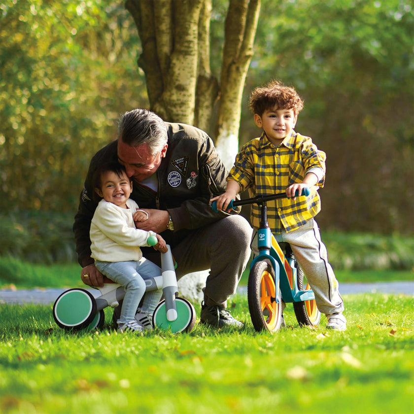 First Ride Balance Bike - Light Green - Lightweight 3 Wheeled Tricycle